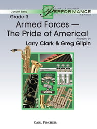Armed Forces - The Pride of America Concert Band sheet music cover Thumbnail